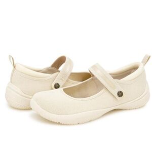 J sport Cream Mary Jane Sneakers